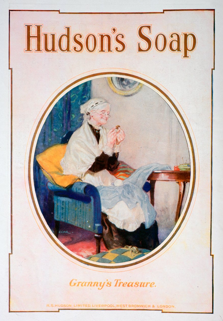 Grannys Treasure, Hudsons-saippuamainos, 1918 tekijältä Unbekannt