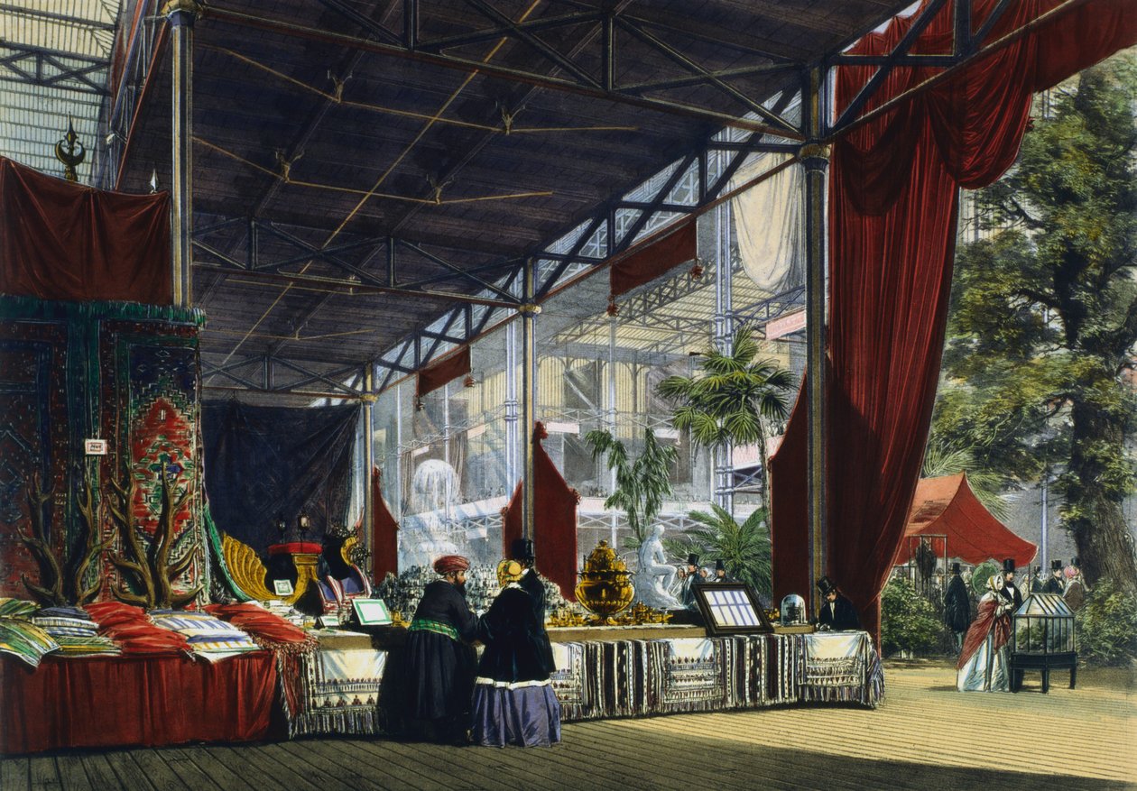 Suuri näyttely, Hyde Park, Lontoo, 1851 tekijältä Unbekannt