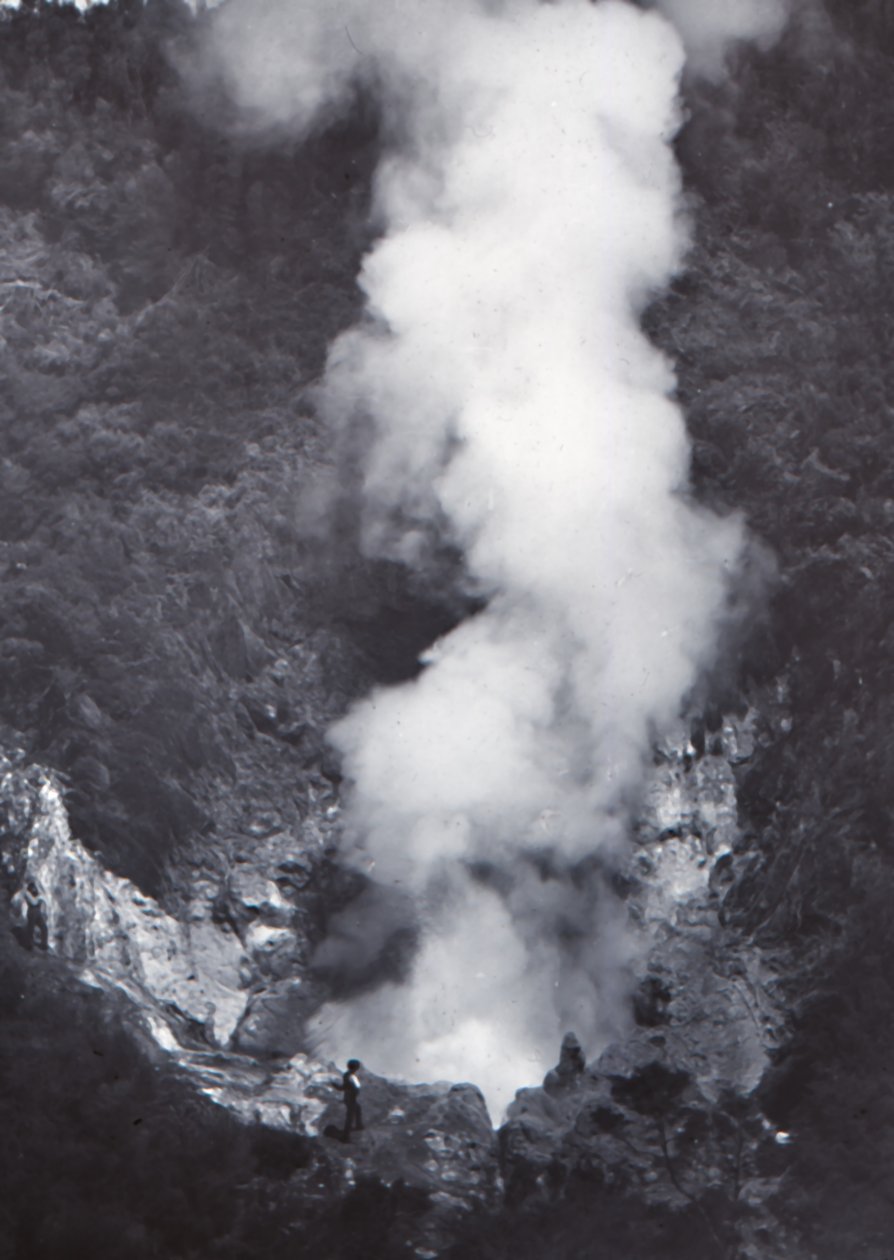 Suuri Wairakei Geysir, 1800-luvun loppu - 1900-luvun alku. tekijältä Unbekannt