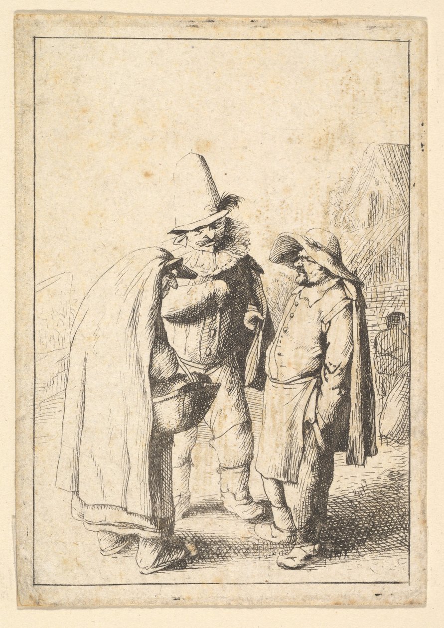 Groteskeja hahmoja, 1610-85. tekijältä Unbekannt
