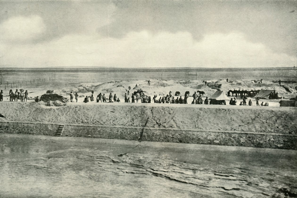 Suezin kanavan rantojen vartiointi, 1919. tekijältä Unbekannt