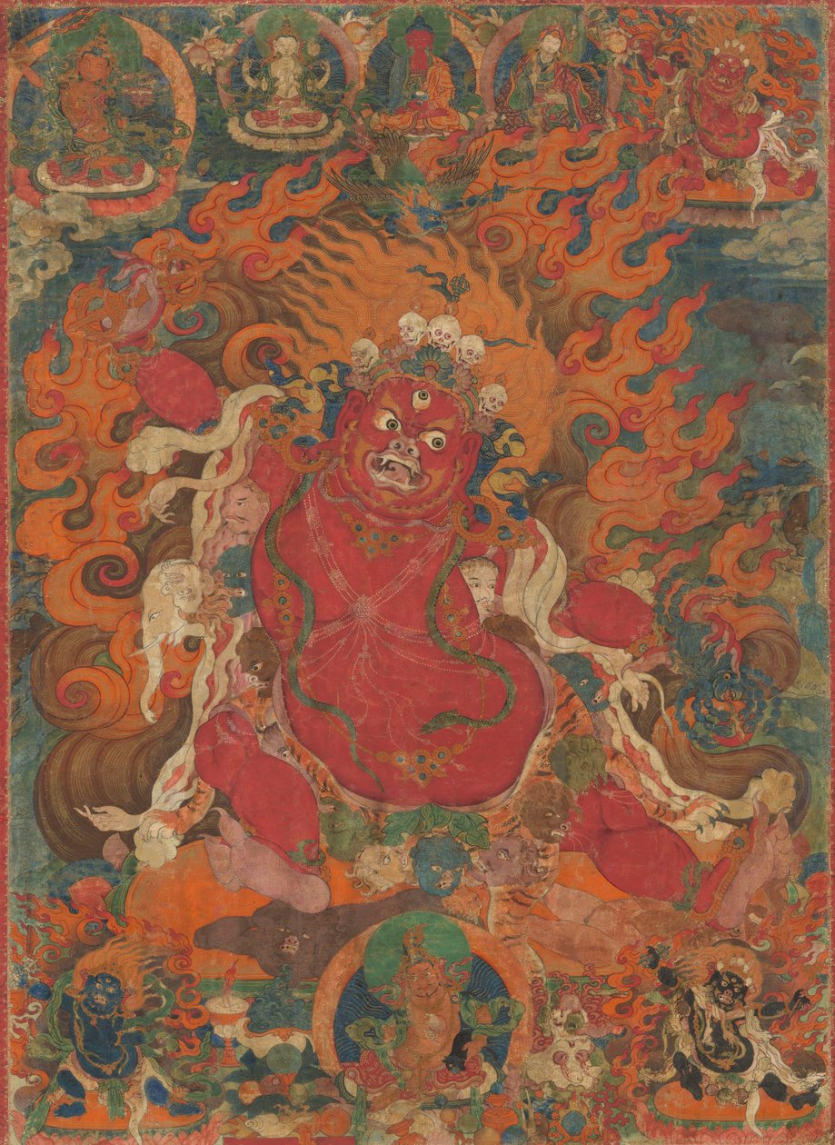 Guru Dragpo, 1700-luku. tekijältä Unbekannt