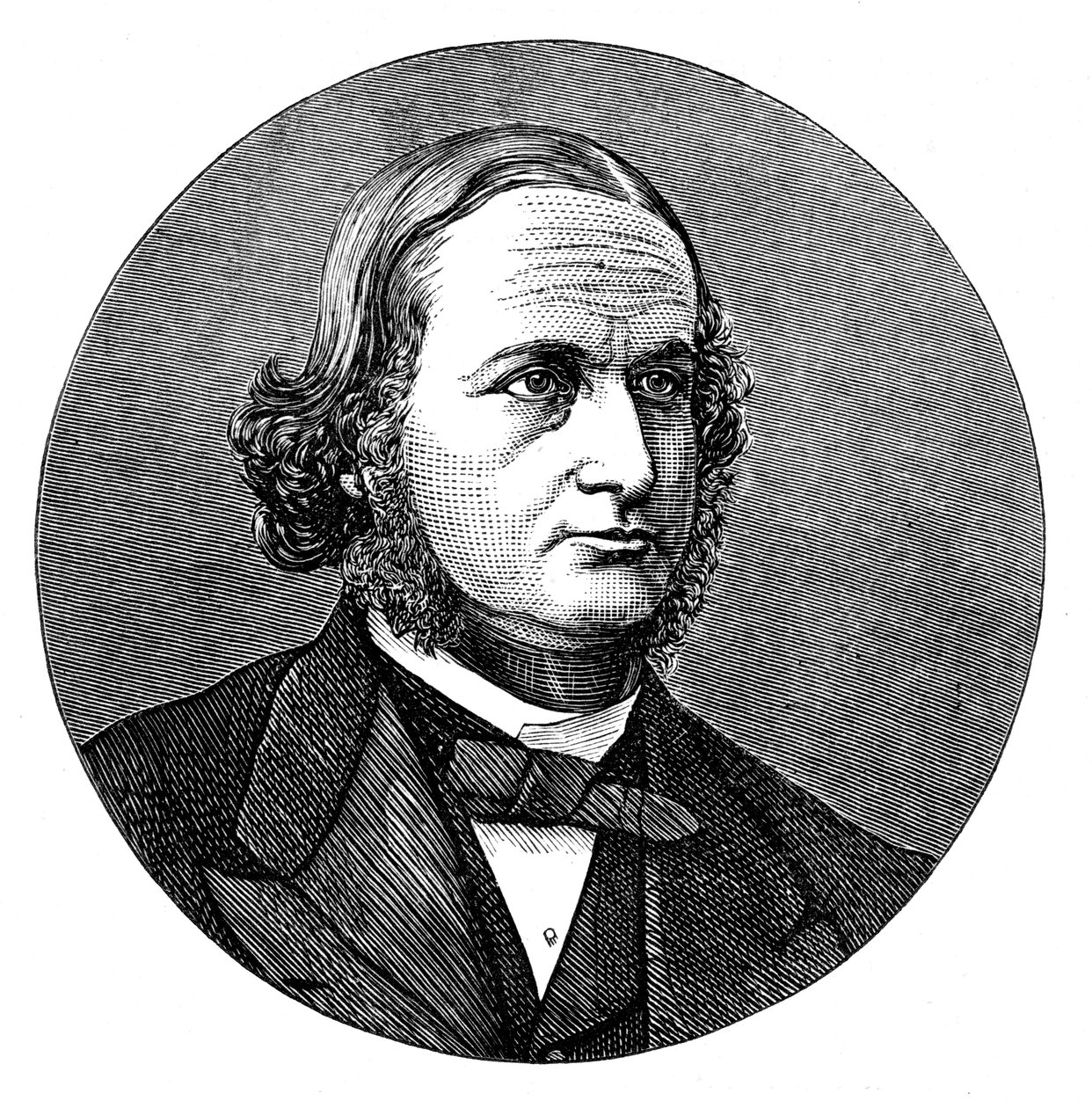 Gustav Robert Kirchhoff, saksalainen fyysikko, 1876 tekijältä Unbekannt