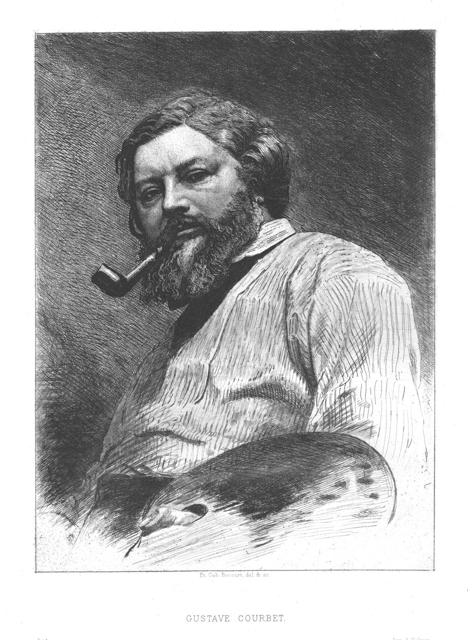 Gustave Courbet, 1860. tekijältä Unbekannt