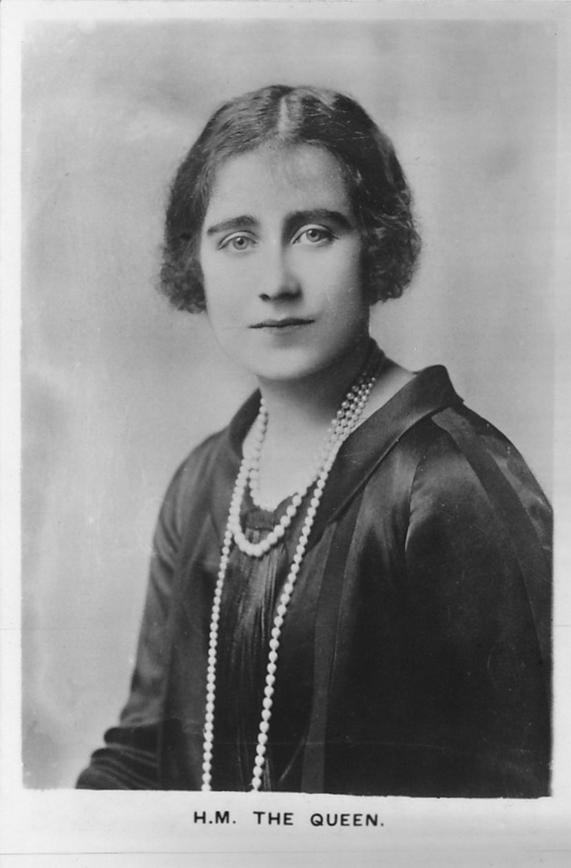 HM Queen Elizabeth, kuningatar äiti, 1937 tekijältä Unbekannt