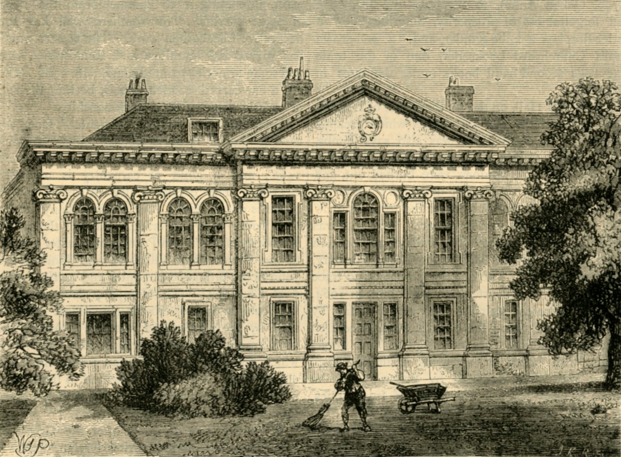 Carpenters Companyn sali, n. 1872. tekijältä Unbekannt