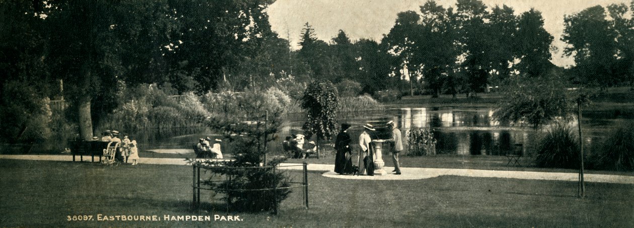 Hampden Park, Eastbourne, vuodelta 1914. tekijältä Unbekannt