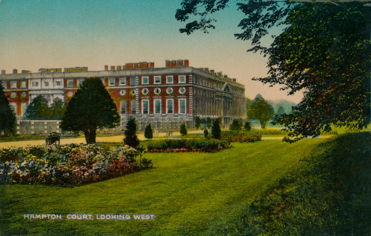 Hampton Court, Looking West, 1910 tekijältä Unbekannt