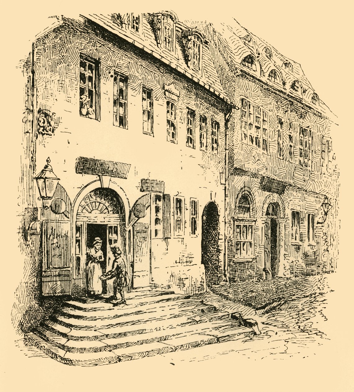 Kaupan syntymäpaikka, Halle, Saksi, 1907. tekijältä Unbekannt