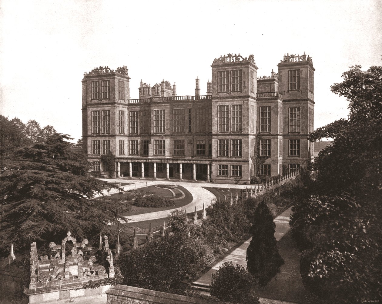 Hardwick Hall, Derbyshire, 1894. tekijältä Unbekannt