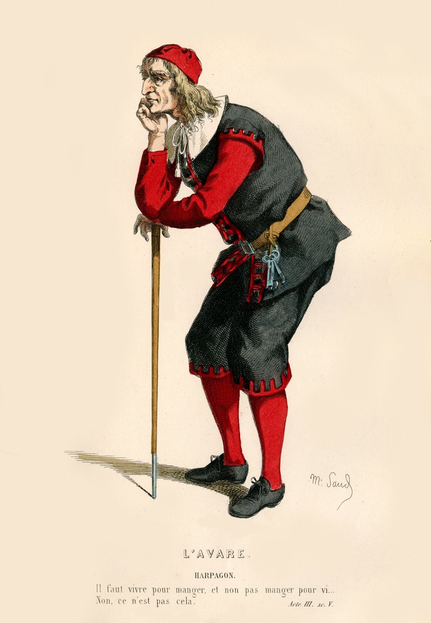 Harpagon, 1868. tekijältä Unbekannt