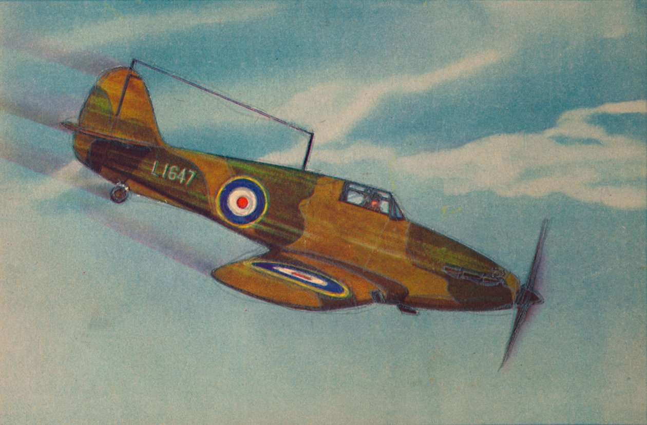Hawker Hurricane Fighter Monoplane, c1944. tekijältä Unbekannt