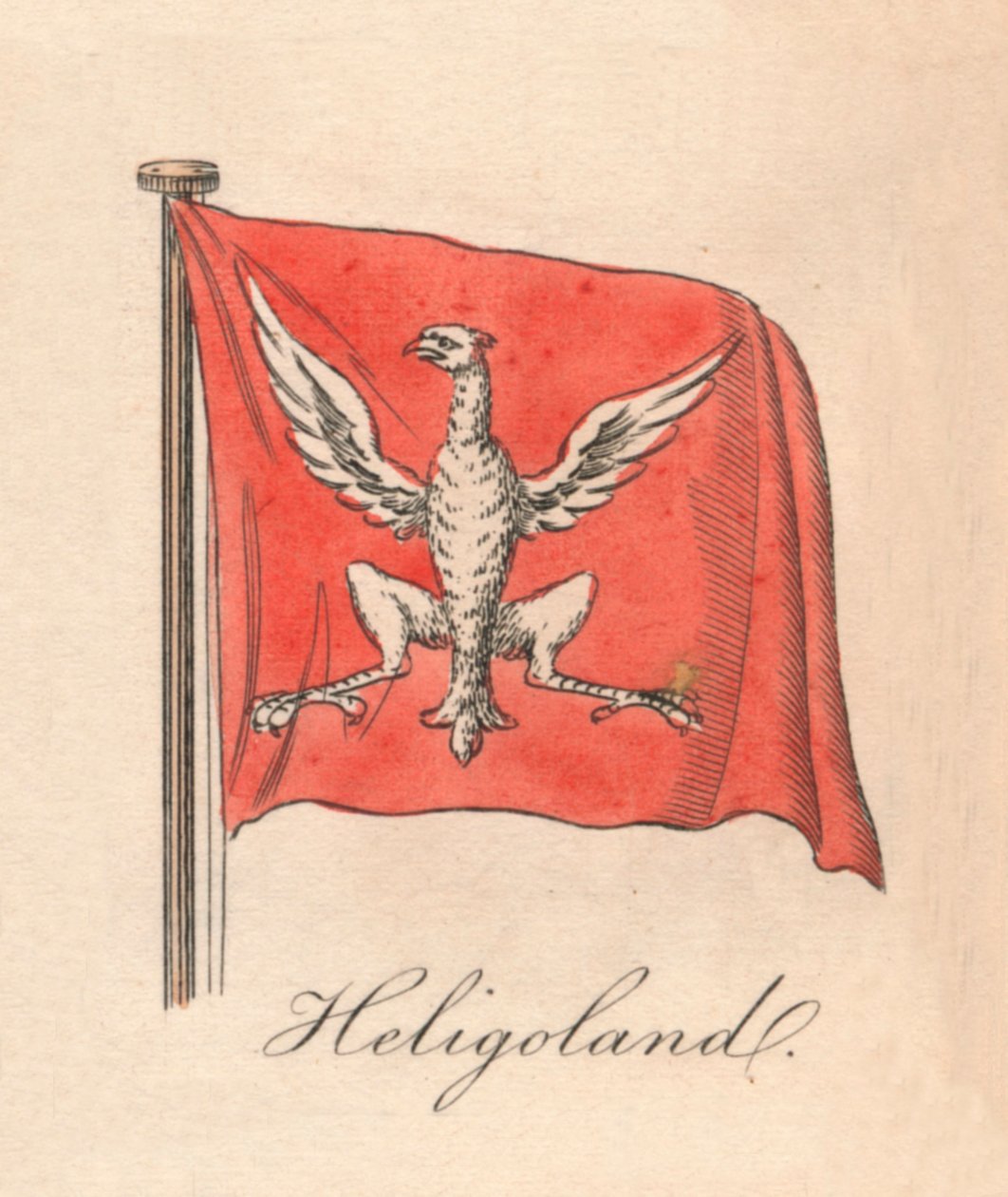 Helgoland, 1838 tekijältä Unbekannt
