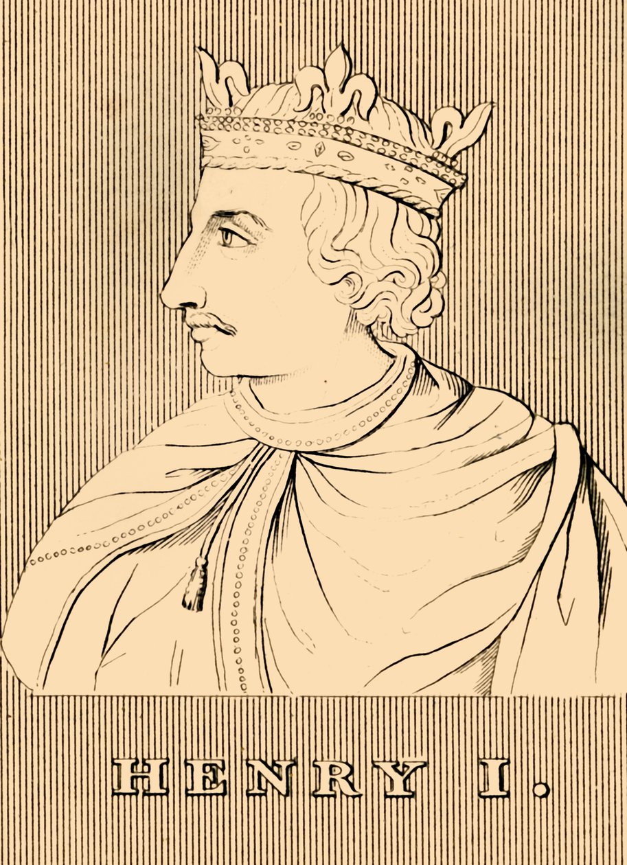 Henrik I, c1068-1135, 1830. tekijältä Unbekannt