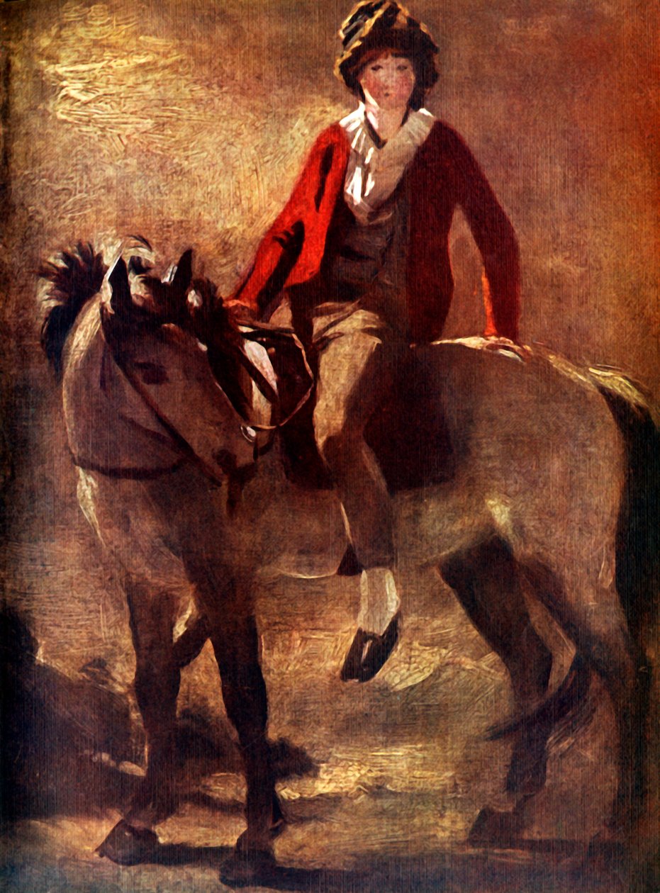 Henry Raeburn harmaalla ponilla, c1796, 1924. tekijältä Unbekannt