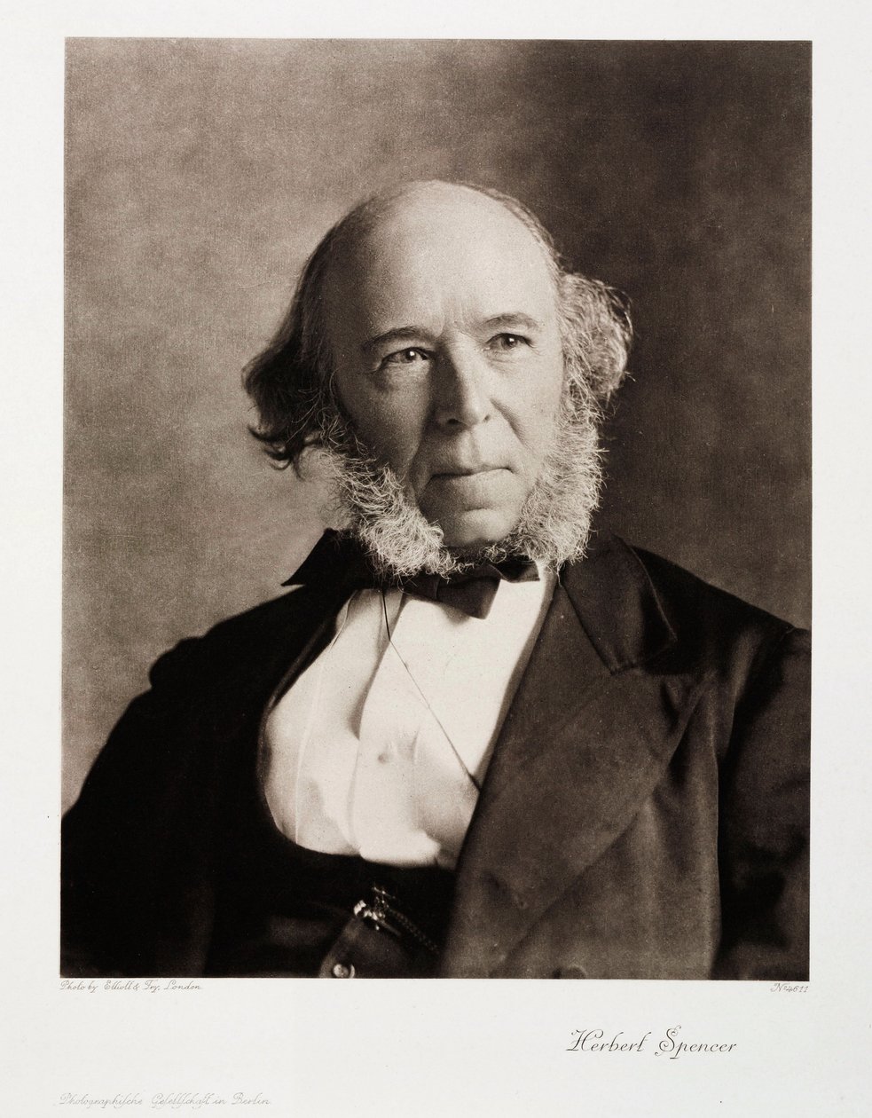 Herbert Spencer, englantilainen yhteiskuntafilosofi tekijältä Unbekannt