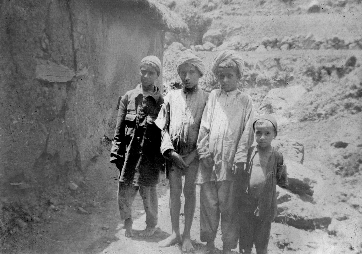 Hill-heimon lapset, Chakrata, 1917 tekijältä Unbekannt