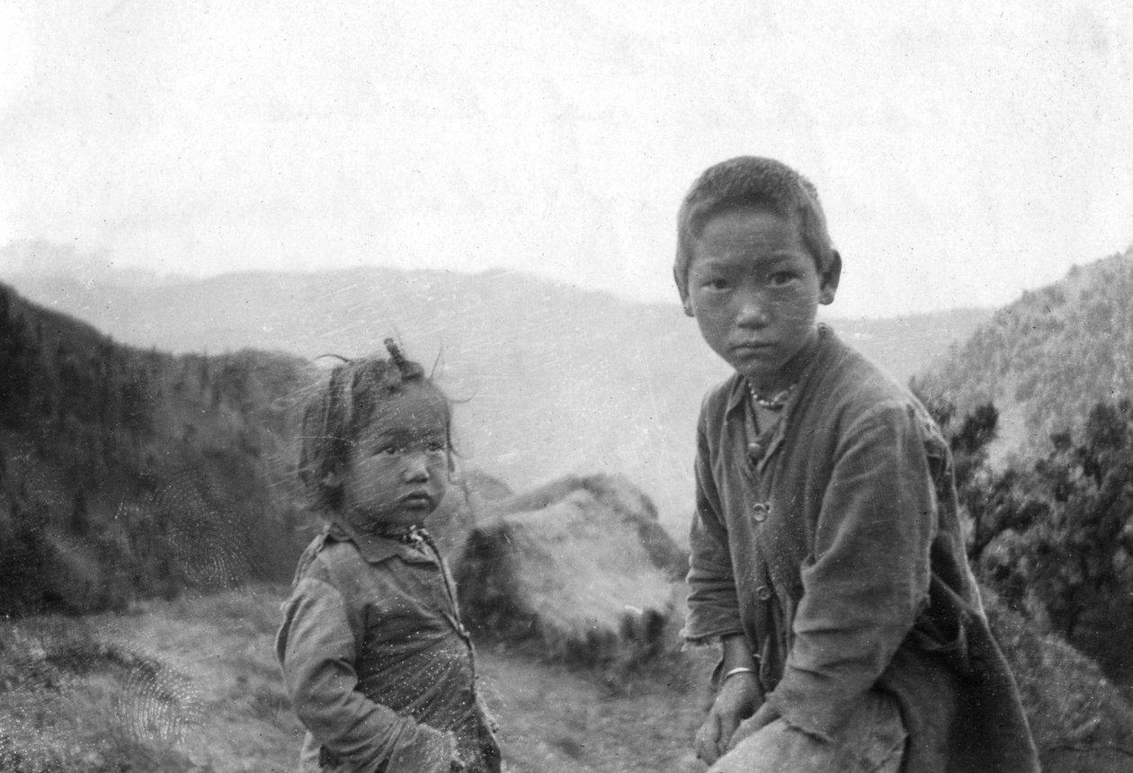 Hill-heimon lapset, Chakrata, 1917 tekijältä Unbekannt