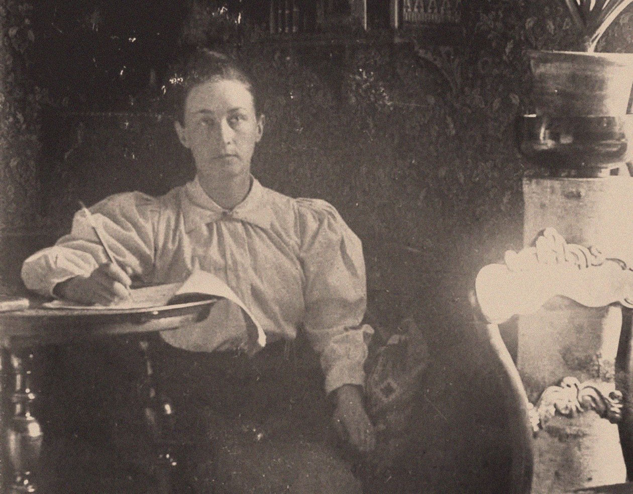 Klintin Hilma, noin 1890. tekijältä Unbekannt
