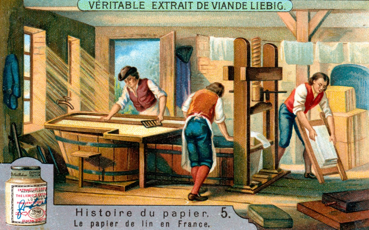 Paperin historia: 5, c1900 tekijältä Unbekannt