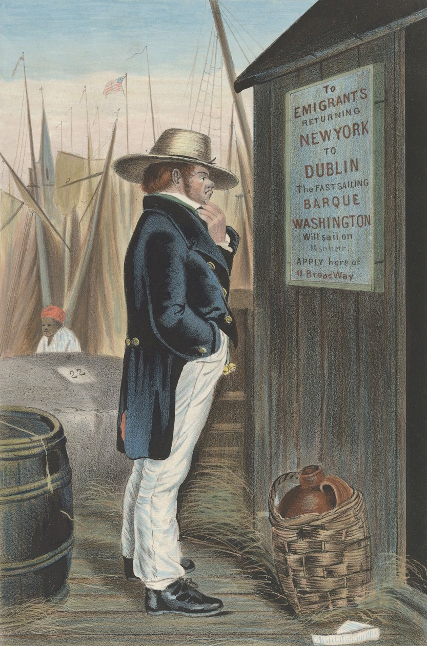 Homeward Bound New York, n. 1860. tekijältä Unbekannt