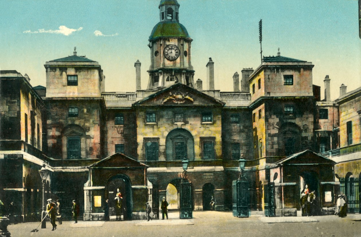 Horse Guards, Whitehall, Lontoo, 1910. tekijältä Unbekannt