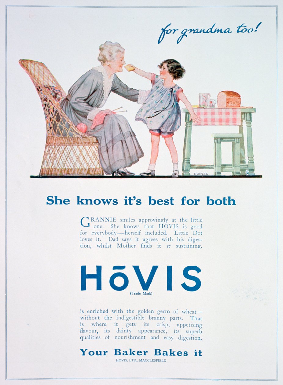 Hovis-leipäilmoitus, 1923 tekijältä Unbekannt