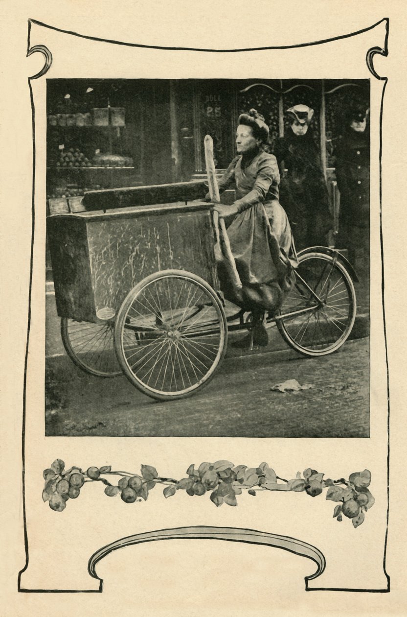 Kuinka leipää toimitetaan Pariisissa, 1901. tekijältä Unbekannt