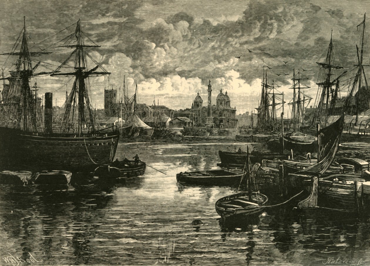 Hull, Docksista, 1898. tekijältä Unbekannt