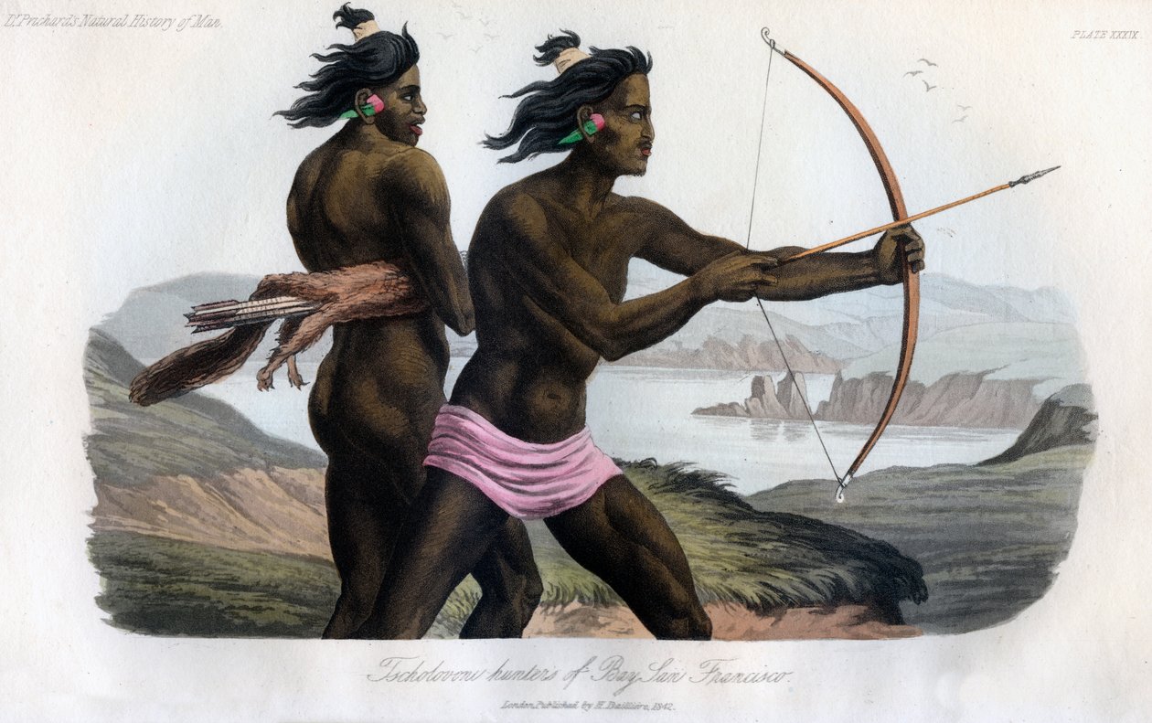 Hunters of Bay San Francisco, 1848 tekijältä Unbekannt