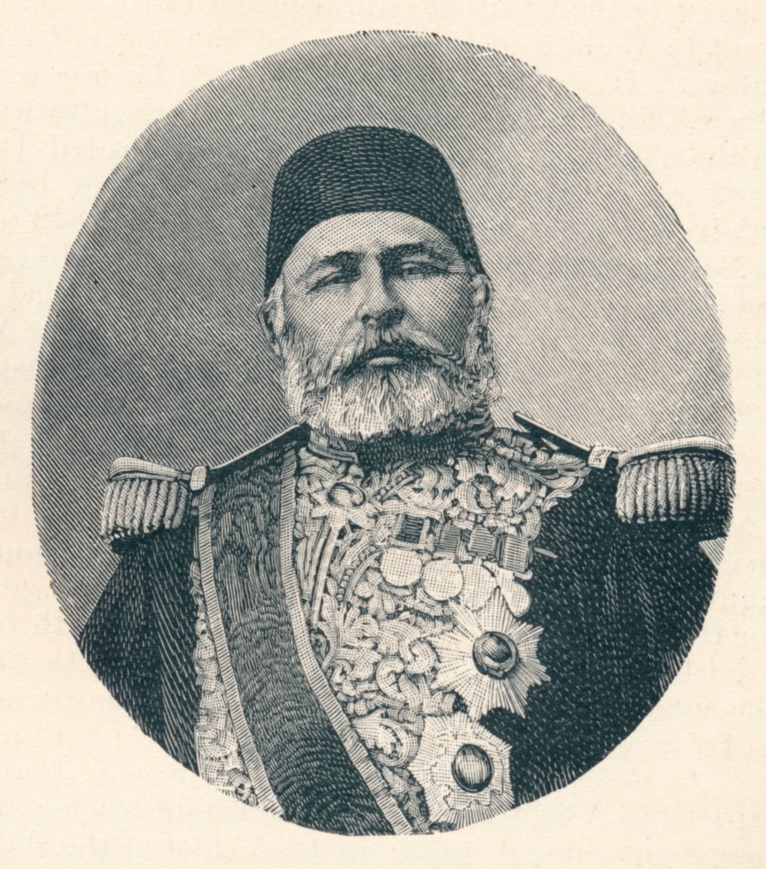 Hussein Abni Pasha, c1906, 1907 tekijältä Unbekannt