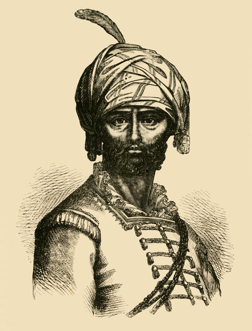Hyder Ali, c1750, 1890. tekijältä Unbekannt