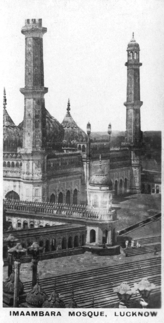 Imambara-moskeija, Lucknow, Intia, vuodelta 1925 tekijältä Unbekannt