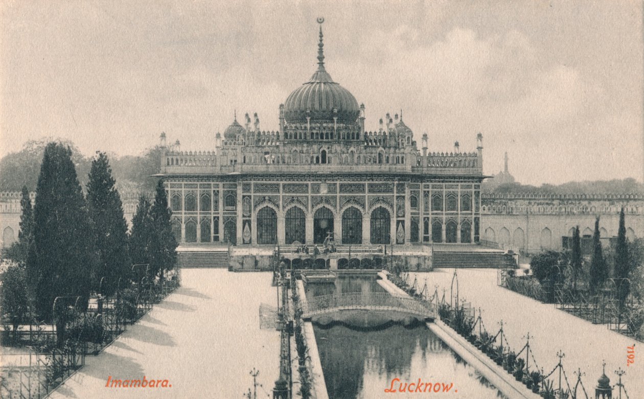 Imambara. Lucknow, c1900 tekijältä Unbekannt