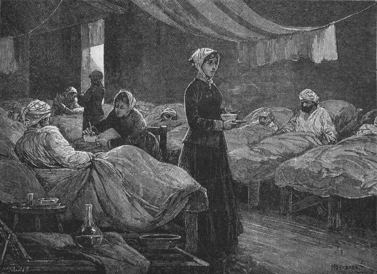 Scutarin sairaalassa, 1880, 1902 tekijältä Unbekannt