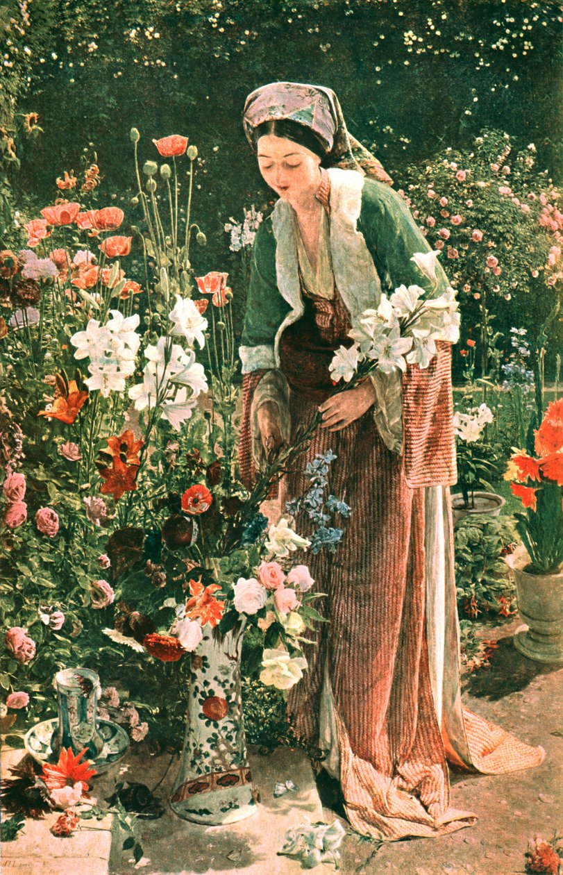 Beys Gardenissa, 1865, c1902. tekijältä Unbekannt