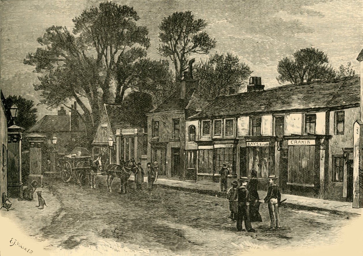 High Streetillä, 1898. tekijältä Unbekannt