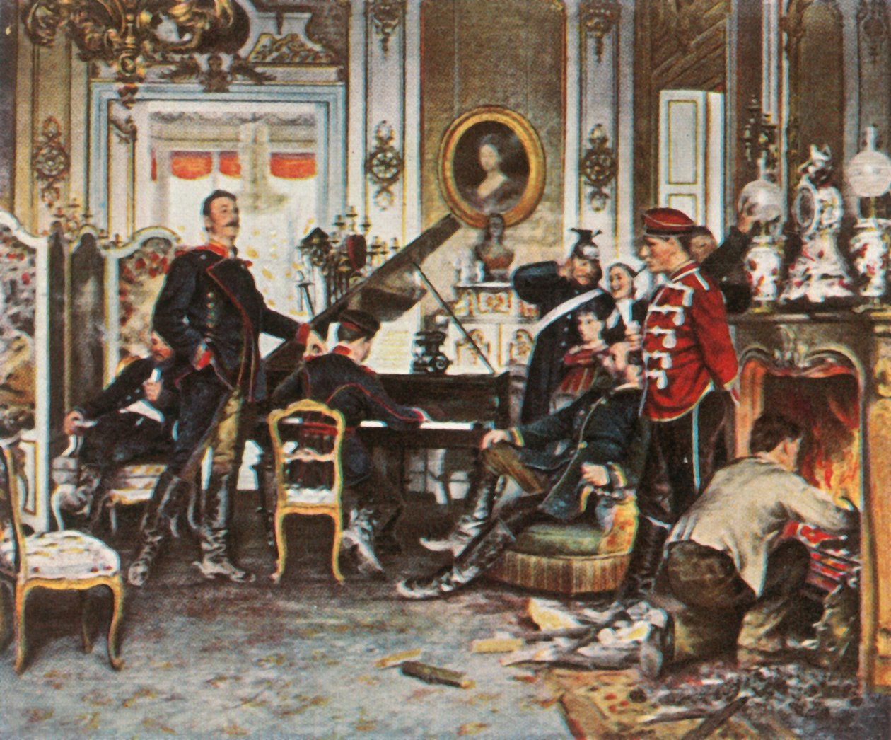 Joukkokorttelissa Pariisin ulkopuolella, 187071, 1936. tekijältä Unbekannt