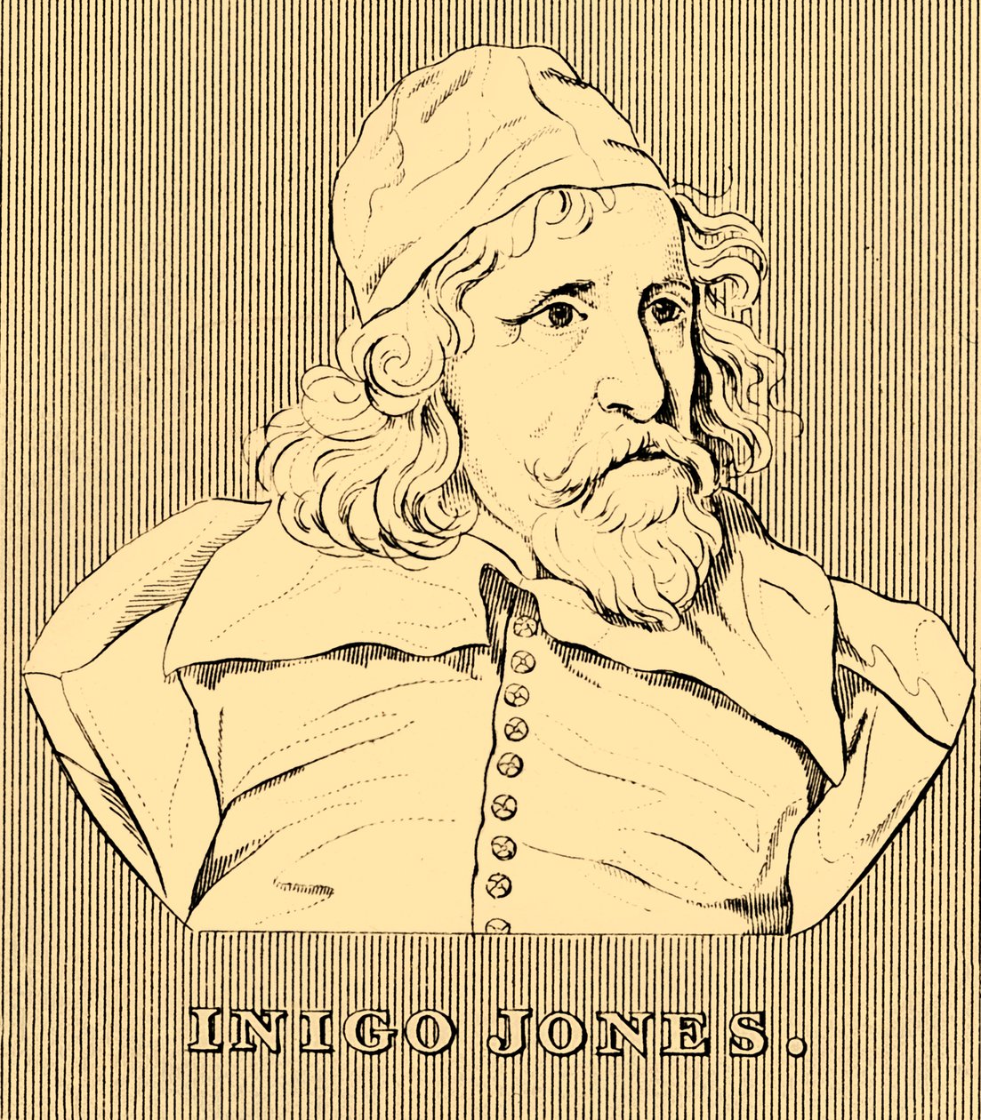 Inigo Jones, 1573-1652, 1830. tekijältä Unbekannt
