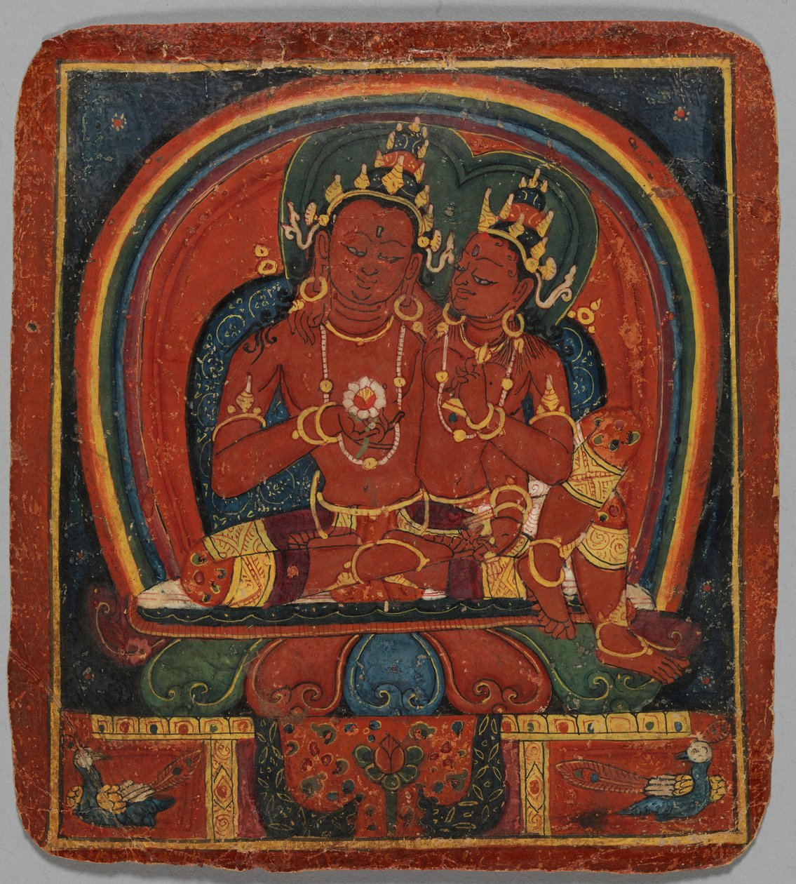 Vihkimiskortti Tsakalis: Amitabha, 1400-luvun alku. tekijältä Unbekannt