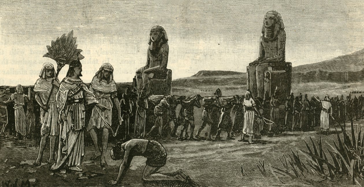 Israelilaiset ja heidän tehtävänjohtajansa, 1890. tekijältä Unbekannt