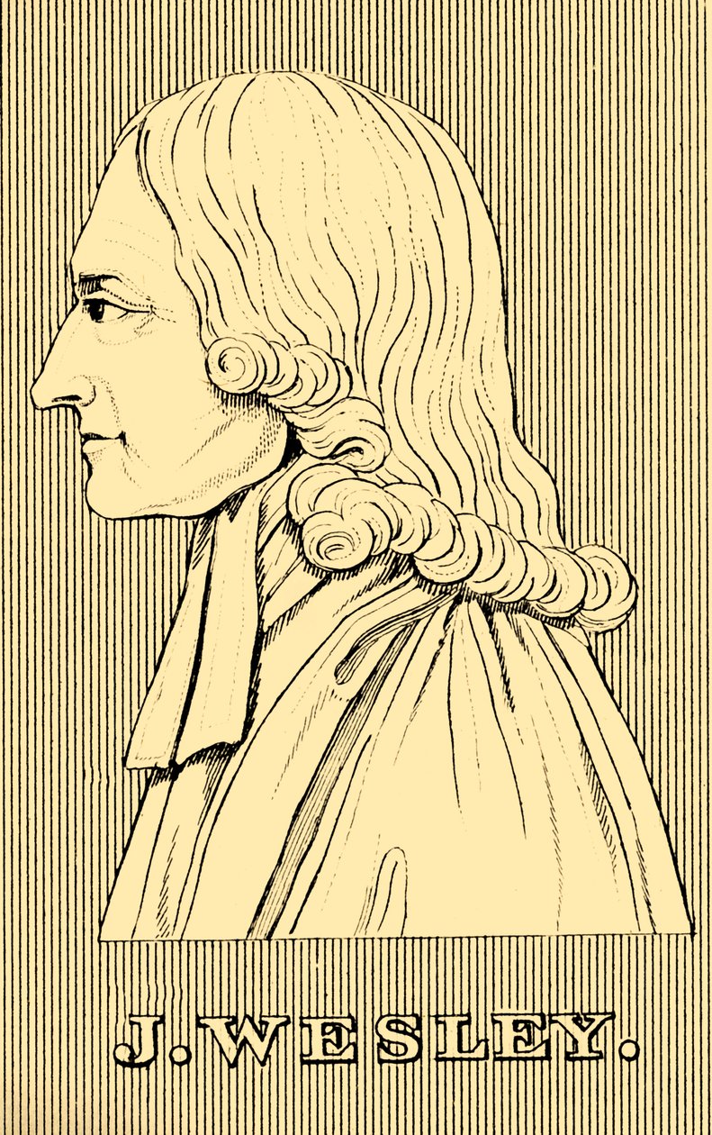 J. Wesley, 1703-1791, 1830. tekijältä Unbekannt