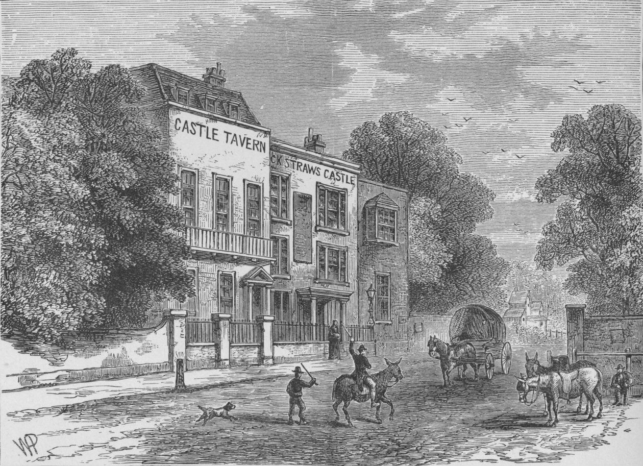 Jack Straws Castle, Hampstead, Lontoo, 1900 1911 tekijältä Unbekannt