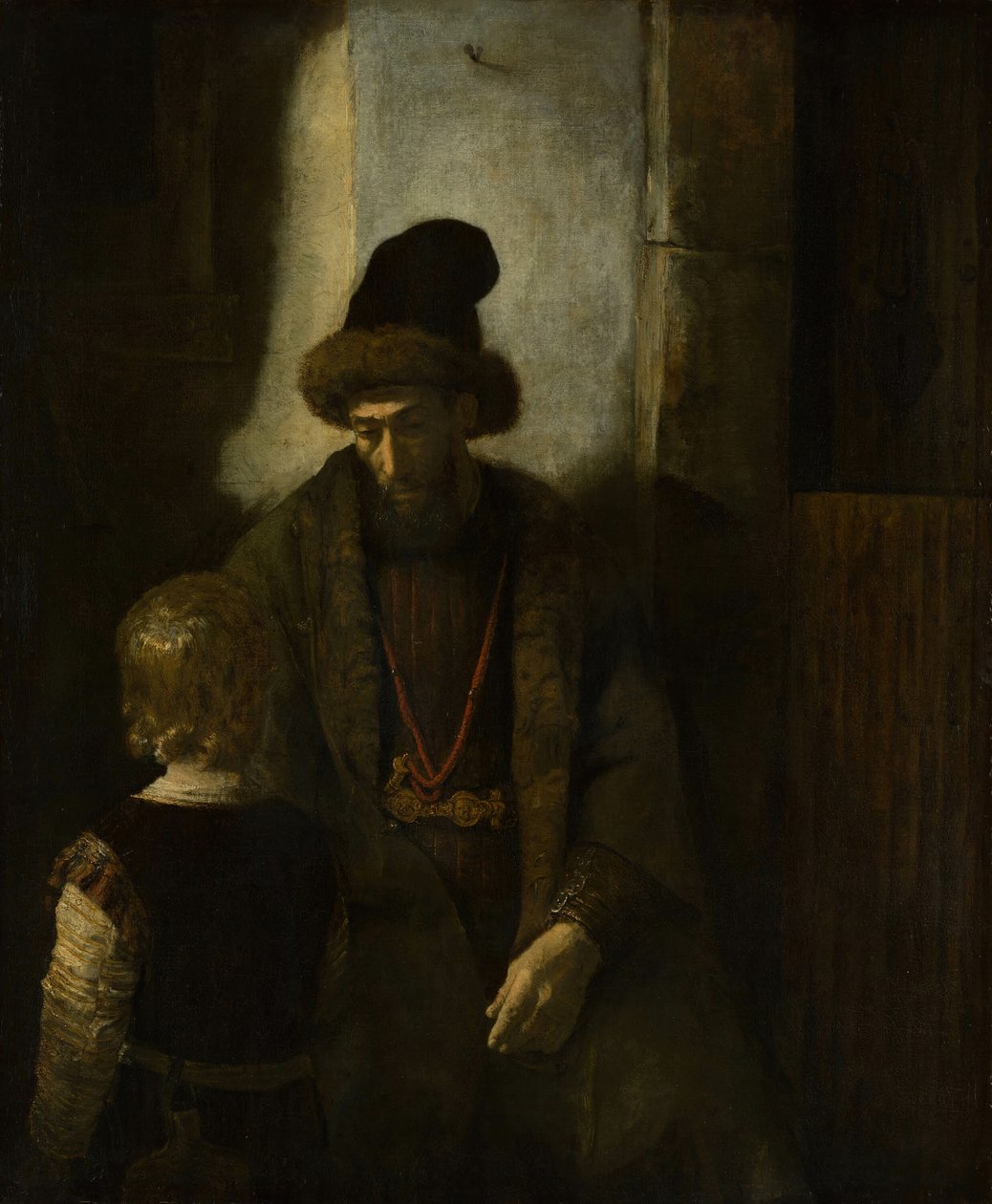Jaakobin jäähyväiset Benjaminille, 165060. tekijältä Unbekannt