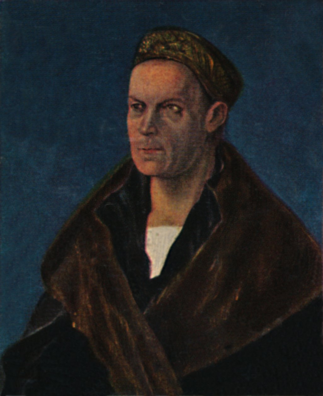 Jacob Fugger 1459-1525. - Dürerin maalaus, 1934. tekijältä Unbekannt