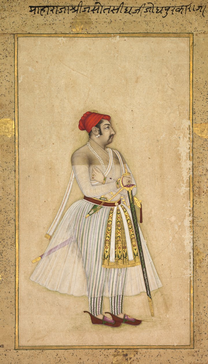 Jaswant Singh Jodhpurista hallitsi 1635-1678, n. 1660-1665. tekijältä Unbekannt