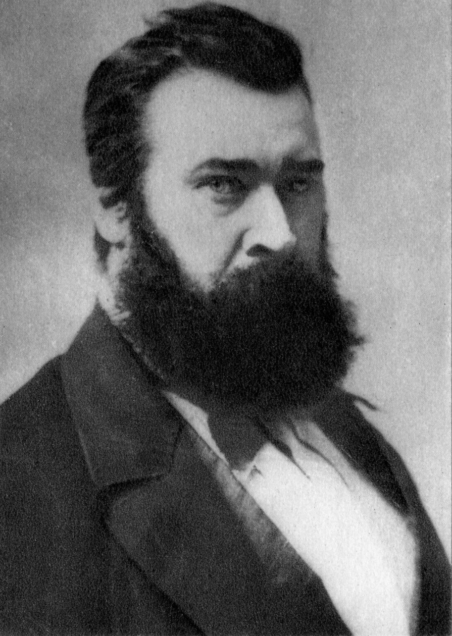 Jean Francois Millet, ranskalainen taiteilija, 1858 tekijältä Unbekannt