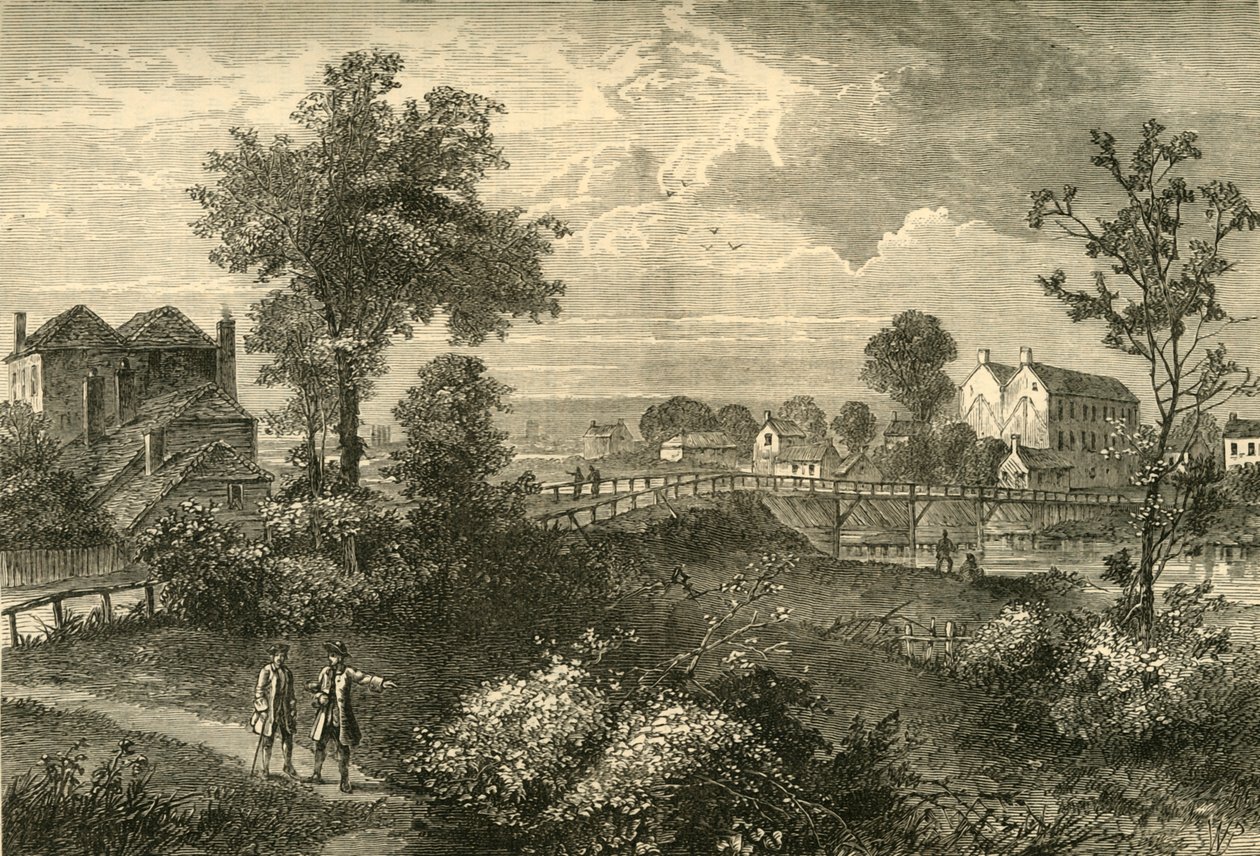 Jennys Whim Bridge, 1750, c1876. tekijältä Unbekannt