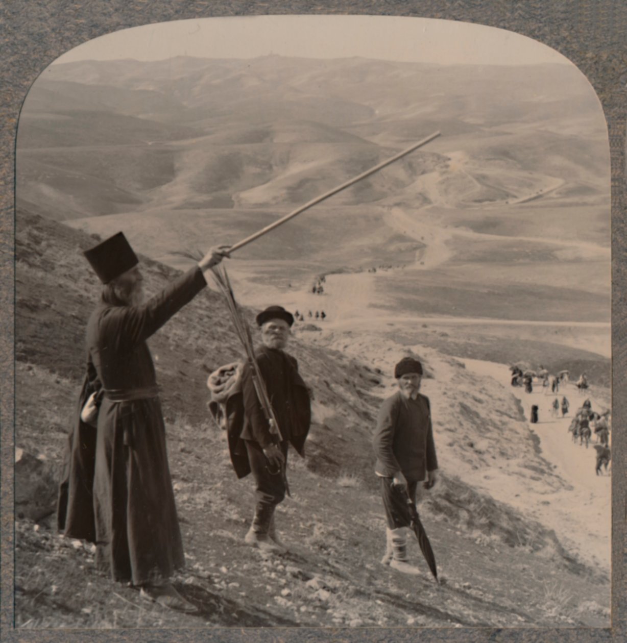 Jericho Road, lähellä Samaritans Inniä, c1900 tekijältä Unbekannt