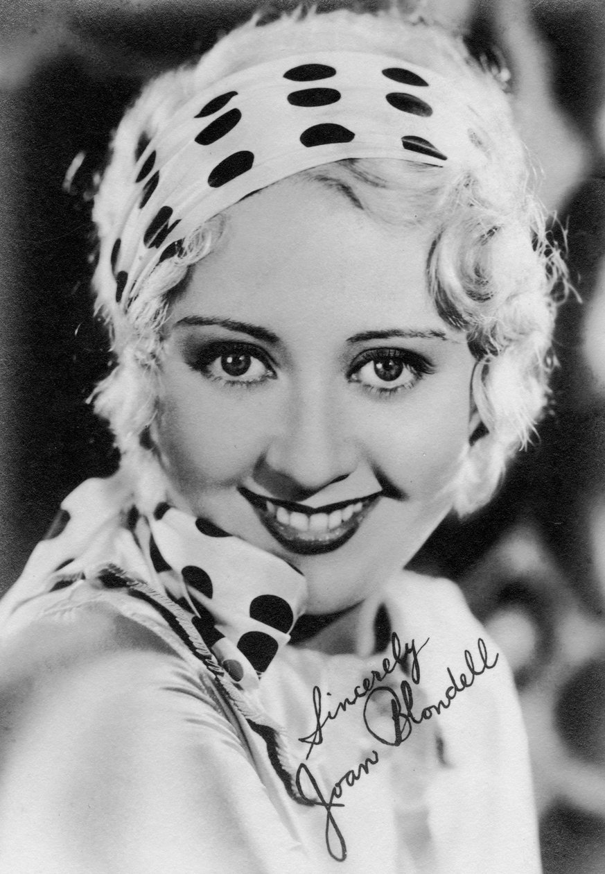 Joan Blondell 1906-1979, yhdysvaltalainen näyttelijä, 1920-luku tekijältä Unbekannt